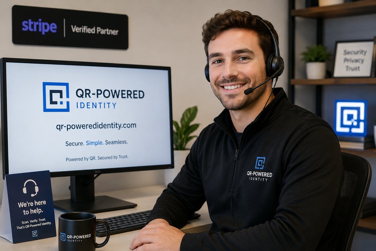 QR-Powered Identity customer support